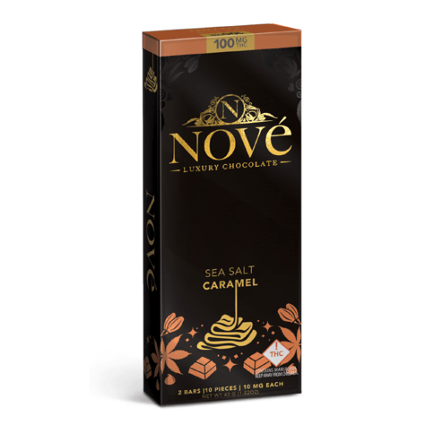 Nove Sea Salt Caramel Milk Chocolate | 100mg Rec