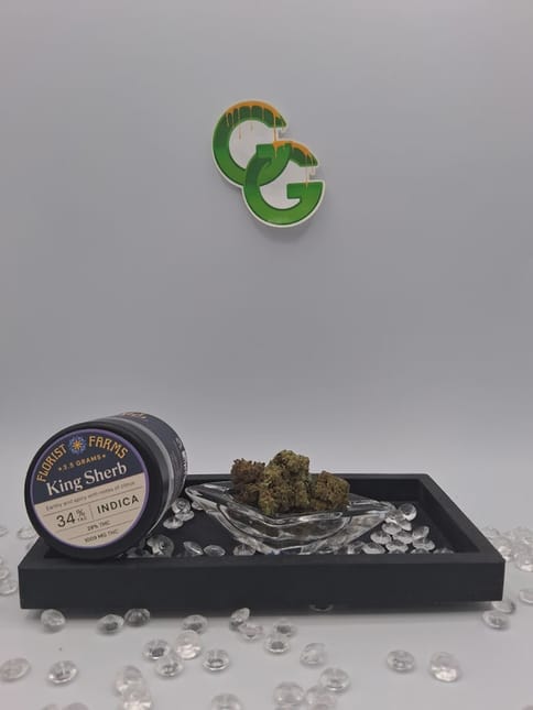 King Sherb 3.5G Flower FFarms