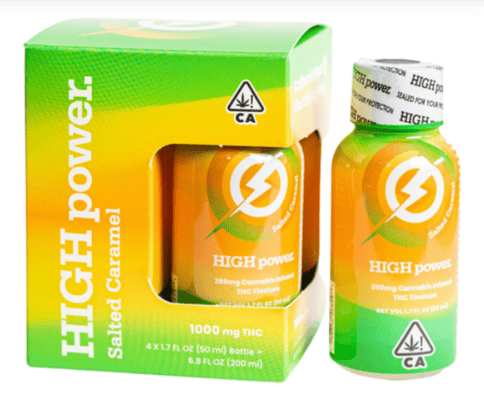 HIGH power - Salted Caramel - 6.8oz - 4pack - 1000mg