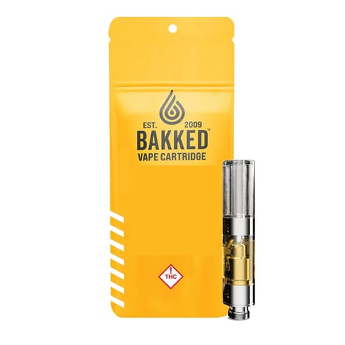 Bakked Formulated Vape Cartridges | Pulp Friction 1g Med