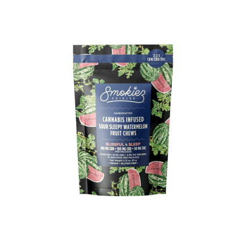 Smokiez - Sour Sleepy Watermelon CBD:CBN:THC