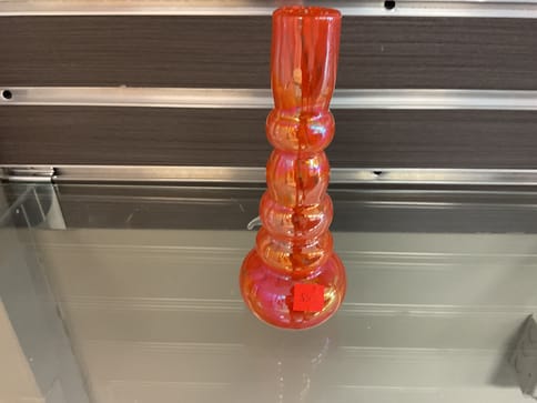 Orange Slender Bong
