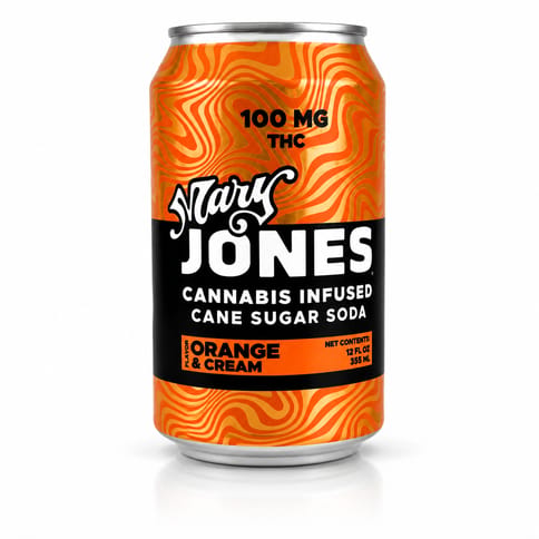 Mary Jones | Soda | Orange Cream | 100mg