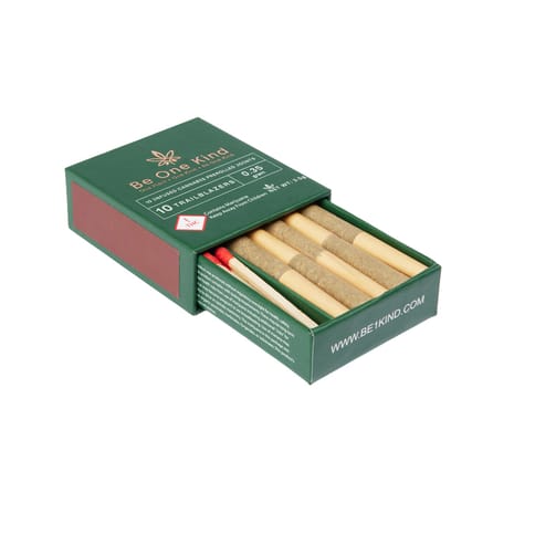 Be One Kind Trailblazers Rosin Preroll 10 Pack | Lemon Lovestone x Lemon Diesel 3.5g Rec