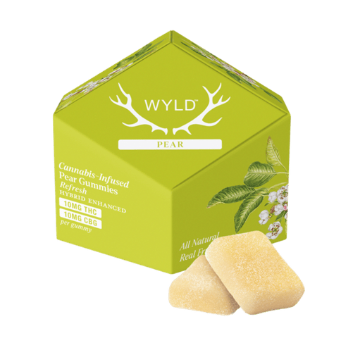 WYLD | PEAR 1:1 THC:CBG | GUMMY | 200MG