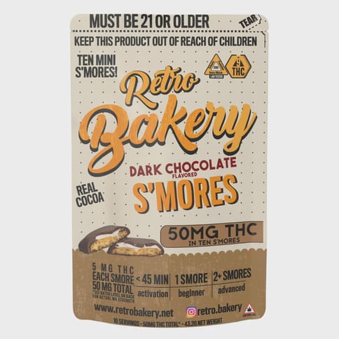 Retro Bakery | Smores Cookies | 5x10mg
