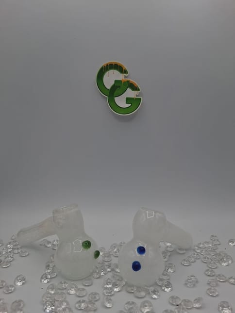 5" Glow in the Dark Hammer Bubbler Assorted Colors LBuds