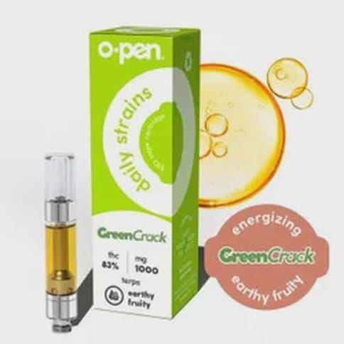 O.Pen | 1000mg Cartridge - Green Crack (S)