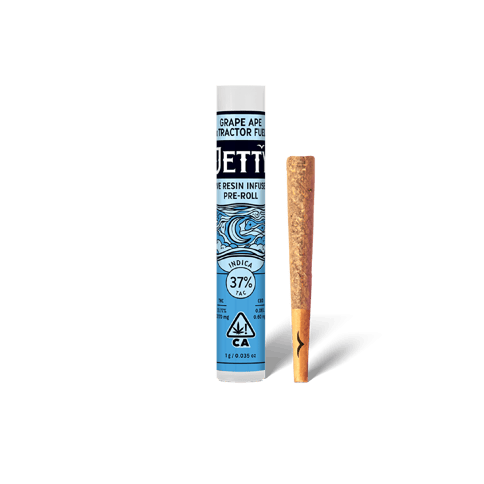 Jetty - Hash Burger x Grape Gas - 1g LR Infused Pre-Roll