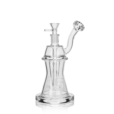 Eg Glass EG-103 Clear Glass Water Pipe 7.9 Inch