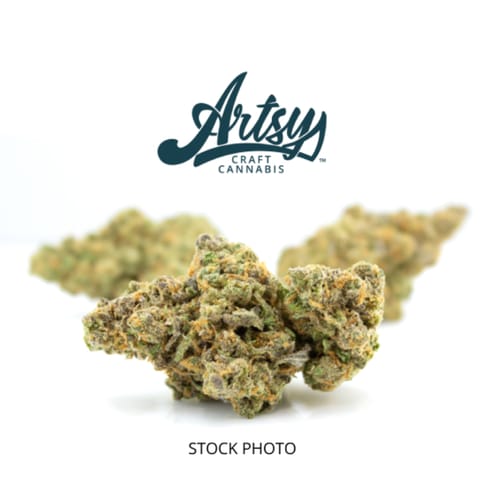 Artsy Cannabis Eighth Jars | Peach Runtz 3.5g Rec - | Artsy Cannabis Eighth Jars