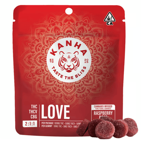 KANHA - THC - Love 2:1:1 (10mg THC, 5mg THCv, 5mg CBG)