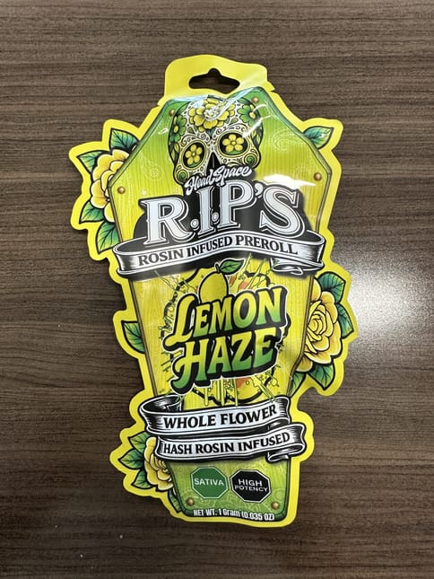 1g Rosin Infused Preroll Lemon Haze