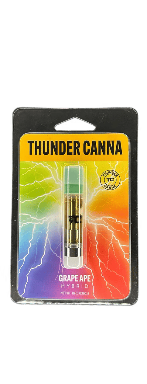 THUNDER CANNA | GRAPE APE | 510 THREAD | 1G