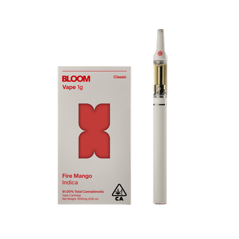 KB - BLOOM - THC VAPE - FIRE MANGO - 1G