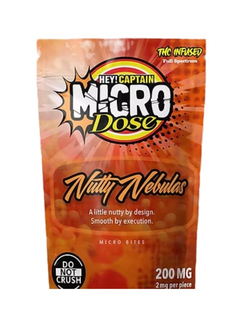 Nutty Nebulas - Hey Captain - Edible - Hybrid - 200mg