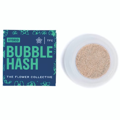 The Flower Collective Bubble Hash | LazerJet 1g Rec