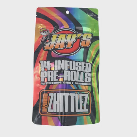 JAY's - 1g Infused PreRoll - Zkittlez - 14pk