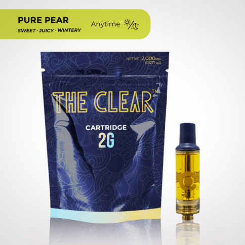 The Clear | Pure Pear | 2G Cartridge