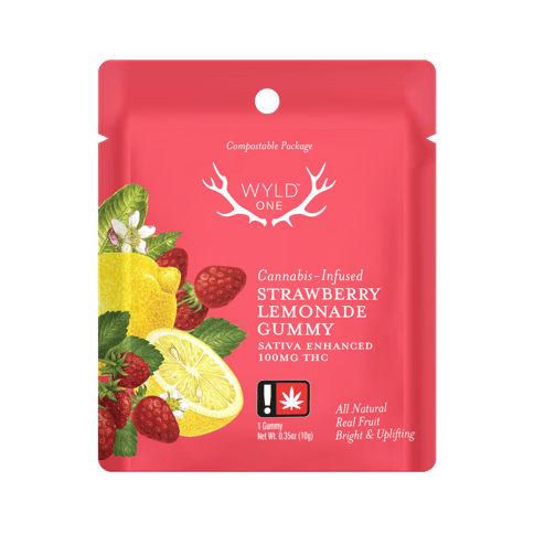 Strawberry Lemonade Wyld Ones 100MG Gummy (Wyld)