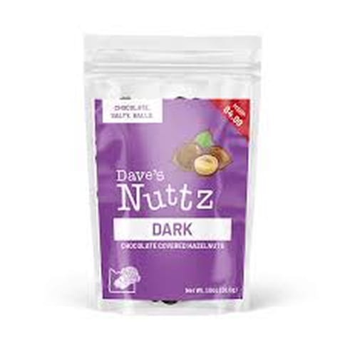 Dark Chocolate Covered Hazelnuts (Dave's Nuttz)