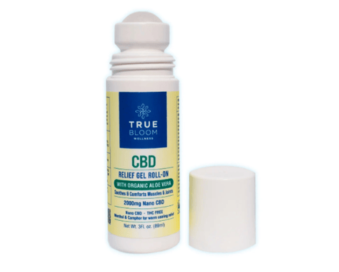 CBD Gel Roll-On with Aloe Vera - 2000mg CBD - 3oz - Regular
