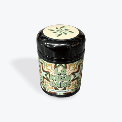 (REC) 1/2 OZ Big Bud Jars - LA Kush Cake