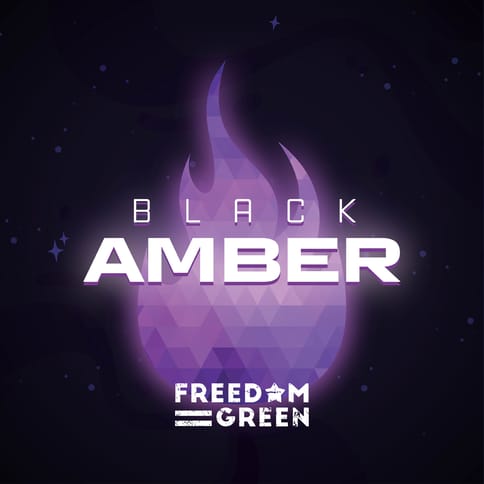 Freedom Green - Black Amber - 3.5g