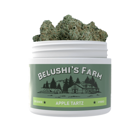 Belushi's Farms | Flower | - Apple Tartz | 3.5g Plastic Container