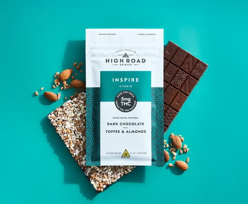 Inspire - Dark Chocolate - Toffee Almond - Hybrid - 1 Each