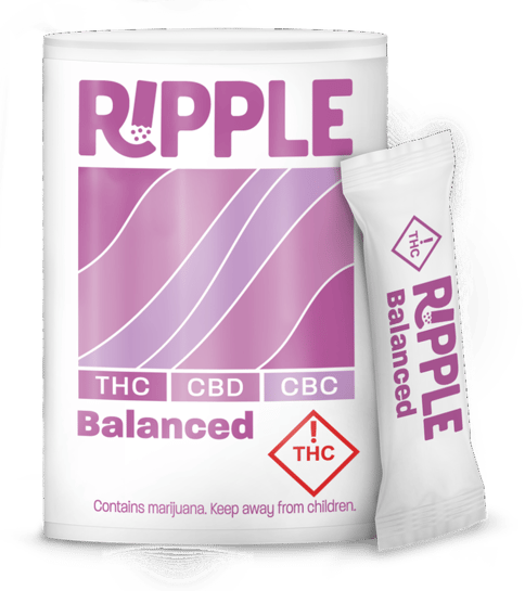 Stillwater Ripple Balanced 1:1 75mg CBD:75mg THC