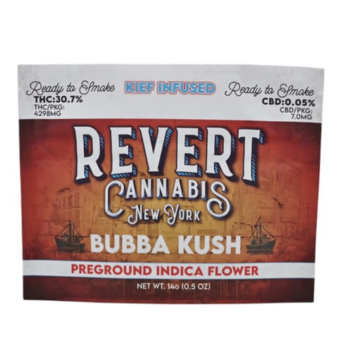 Revert | Bubba Kush | Preground Flower | 14g