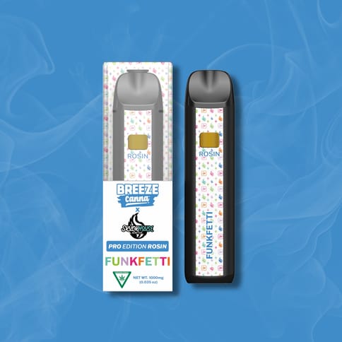 Funkfetti - 1g Rosin PRO Vape Device | BREEZE Canna