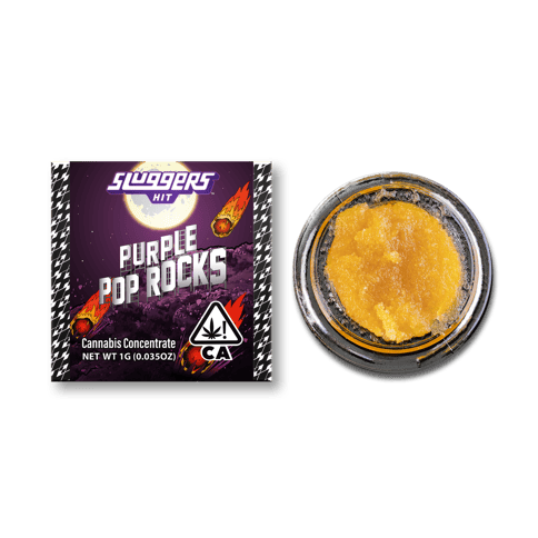 SLUGGERS - LIVE RESIN SAUCE - PURPLE POP ROCKS - 1G