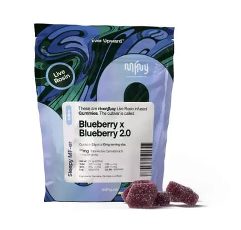 MFNY | Blueberry x Blueberry 2.0 | Live Rosin Gummies | 10 pk