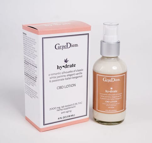 Carpe Diem - Spa Hydrate CBD Lotion 2000mg