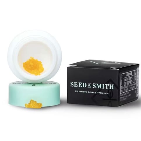 Angry Orange 1g Live Resin by Seed & Smith | Golden Rookie