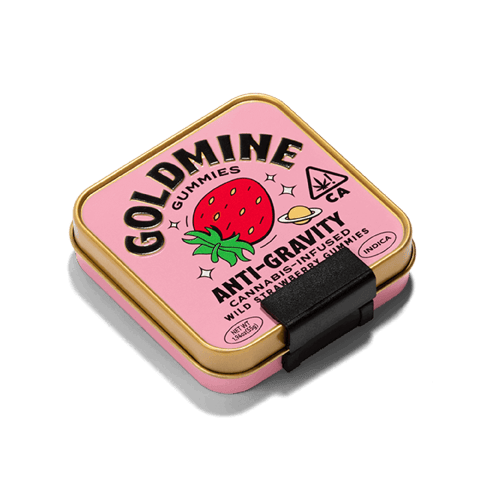 Goldmine Gummies | Anti-Gravity Wild Strawberry (I) | 10mg THC x 10 Gummies