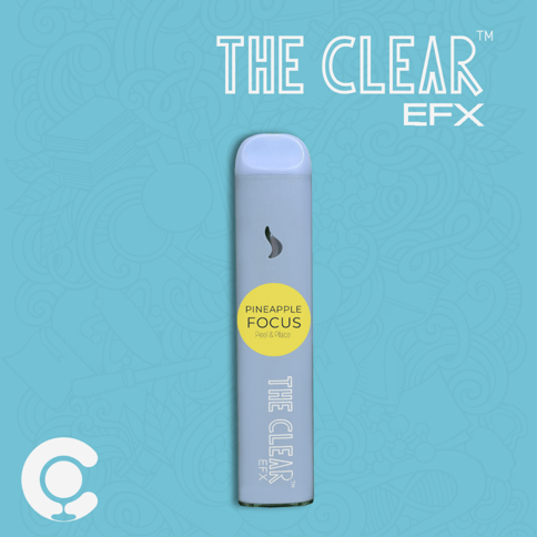 The CLEAR EFX All in One Vape 1000mg | Focus | Pineapple