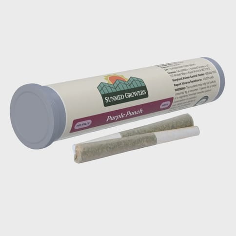 Sunmed | Pre-Roll | - Purple Punch | 0.5g x 2