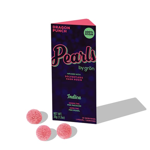 Gron | Dragon Punch Pearls | Rosin Edibles | 100mg