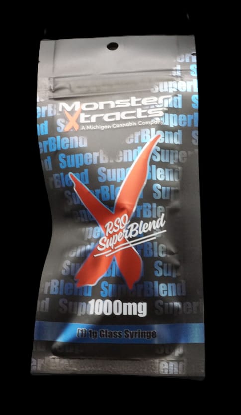 RSO SuperBlend - 1G - SYRINGE - MONSTER X