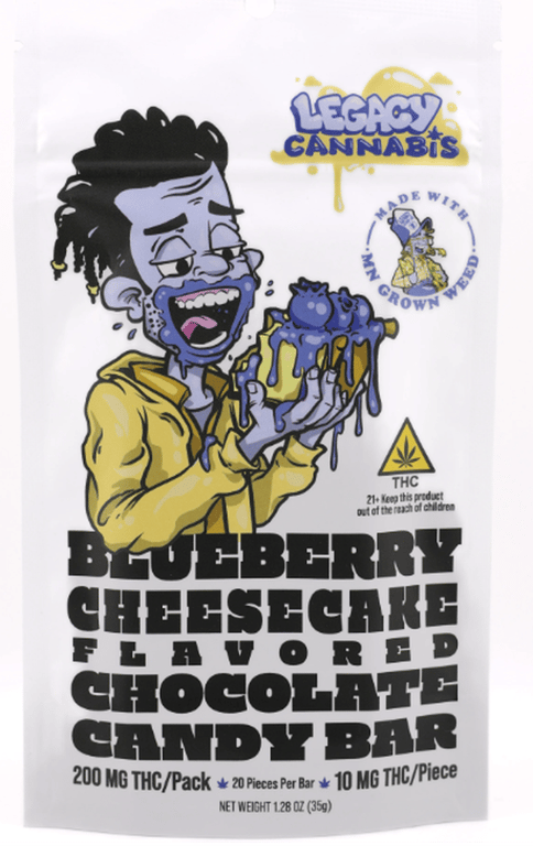 Blueberry Cheesecake Chocolate Bar 200mg 1 ct