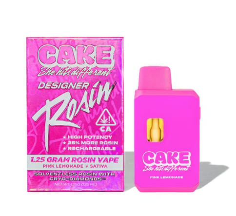 CAKE - ROSIN Pod - 1.25 gram Rechargeable - Peach Dream