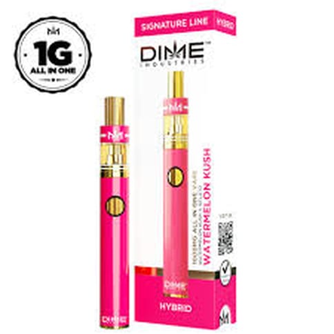 Dime | Watermelon Kush (H) | 1g Signature Line All In One Disposable