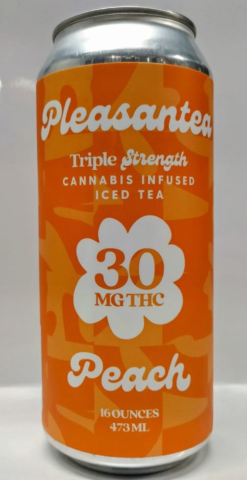 Pleasantea | THC Tea | Peach | 30mg