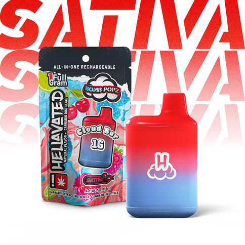 Bomb Pop 1G Disposable Cloud Bar (Hellavated)