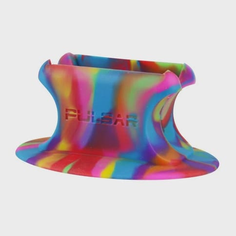 Pulsar RIP Series Dab Straw Silicone Stand - Tie Dye