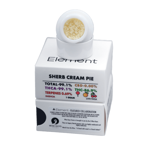 Live THCA- Sherb Cream Pie