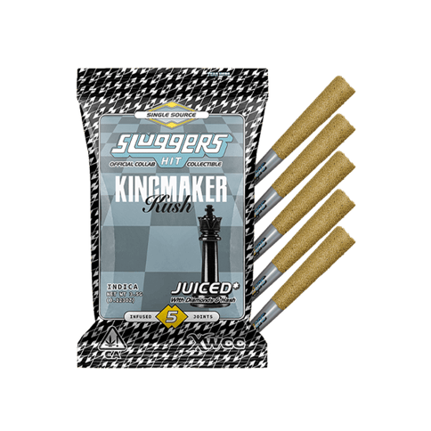 SLUGGERS - INFUSED PREROLL MULTIPACK - KING MAKER KUSH - 3.5G